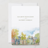 チャールストンアッパー救キング通り – ザ・デイト 招待状 (裏面)