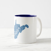 チャールストンウェストバージニアウッドグレイン ツートーンマグカップ (正面右)