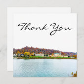 チャールストンウェストバージニアスカイライン サンキューカード (正面/裏面)