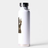 チャールストンウェストバージニアピースベア ウォーターボトル (左面)