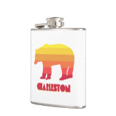 チャールストンウェストバージニアレインボーベア フラスク (左)