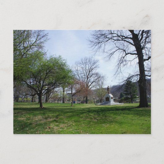 チャールストンウェストバージニア ポストカード (正面)