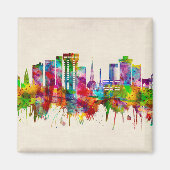 チャールストンサウスカロニアスカイライン マグネット (正面)