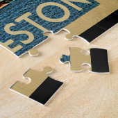 チャールストンサウスカロニアヴィンテージトラベル ジグソーパズル (側面)