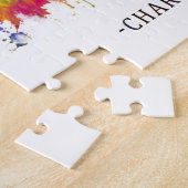 チャールストンサウスカロライナスカイライン ジグソーパズル (側面)