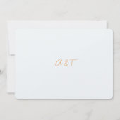 チャールストンサウスカロライナ保存日付招待状 招待状 (裏面)