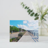 チャールストンサウスカロライナ港 ポストカード (スタンド正面)