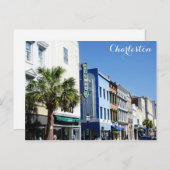 チャールストンサウスカロライナ王通り旅行写真 ポストカード (正面/裏面)