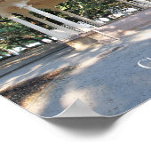 チャールストンサウスカロライナ、ガゼボ、バッテリ ポスター (角)