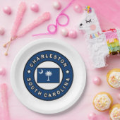 チャールストンサウスカロライナ ペーパープレート (パーティー)