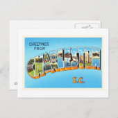 チャールストンサウスカロライナSCオールドヴィンテージポストカード – ポストカード (正面/裏面)