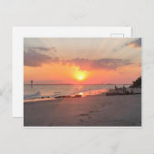 チャールストンサンセット ポストカード (正面/裏面)