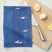 チャールストンハーバー キッチンタオル (四つ折り)