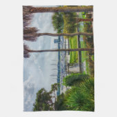 チャールストンハーバー キッチンタオル (縦)