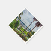 チャールストンハーバー スタンダードカクテルナプキン (角)