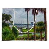 チャールストンハーバー ラージペーパーバッグ (正面)