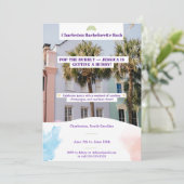 チャールストンバチェロレッテバッシュ招待状 招待状 (スタンド正面)