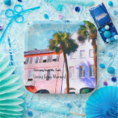 チャールストンバチェロレッテプレート ペーパープレート (パーティー)