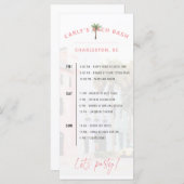 チャールストンバッハ週末日程表 プログラム (正面/裏面)