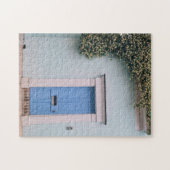 チャールストンヒストリックディストリクトビューティフルブルードア ジグソーパズル (横)