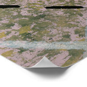 チャールストンファームハウスシェルプリントウォールつるズ ポスター (角)