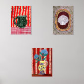 チャールストンファームハウストリプチチプリント (正面)