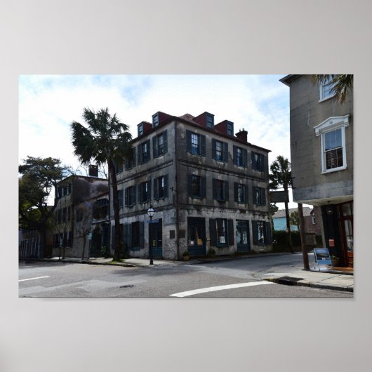 チャールストンフランスのクォーターARtギャラリー ポスター (正面)