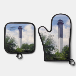 チャールストンライトハウス 鍋つかみ&鍋敷きセット