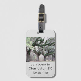 チャールストンラブラゲッジタグ ラゲッジタグ
