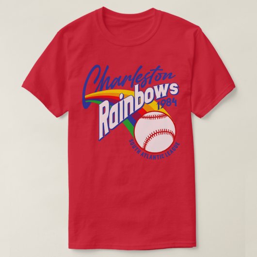 チャールストンレインボウズ Tシャツ (デザイン正面)