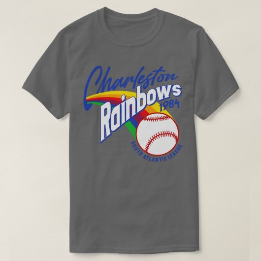チャールストンレインボウズ Tシャツ (デザイン正面)