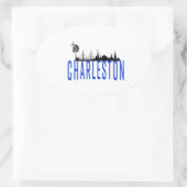 チャールストンワンダフル 楕円形シール (バッグ)