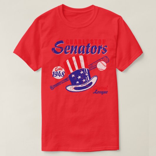 チャールストン上院議員 Tシャツ (デザイン正面)