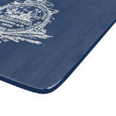 チャールストン国旗（サウスカロライナ） カッティングボード (角)