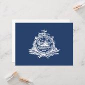 チャールストン国旗(サウスカロライナ) カード (正面/裏面インサイチュ)