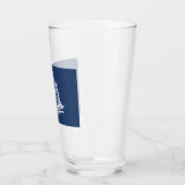 チャールストン国旗（サウスカロライナ） タンブラーグラス (左)