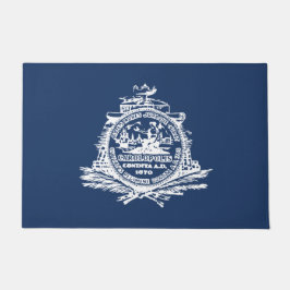 チャールストン国旗（サウスカロライナ） ドアマット