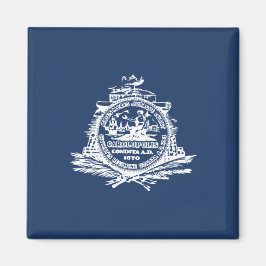 チャールストン国旗（サウスカロライナ） マグネット