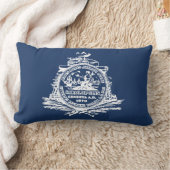 チャールストン国旗（サウスカロライナ） ランバークッション (ブランケット)