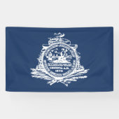 チャールストン国旗(サウスカロライナ) 横断幕 (横)