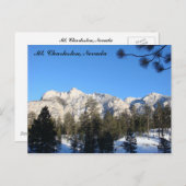 チャールストン山はがき ポストカード (正面/裏面)