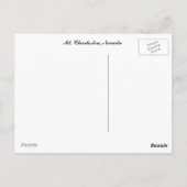 チャールストン山はがき ポストカード (裏面)