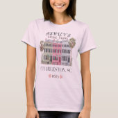 チャールストン挙式前パーティー用カスタマイズTシャツ Tシャツ (正面)