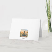 チャールストン水カラーのレインボー行 カード (裏面)