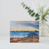 チャールストン海岸線 ポストカード (スタンド正面)