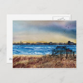 チャールストン海岸線 ポストカード (正面/裏面)