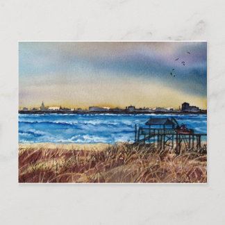 チャールストン海岸線 ポストカード