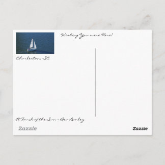 チャールストン港の美しい日！ ポストカード