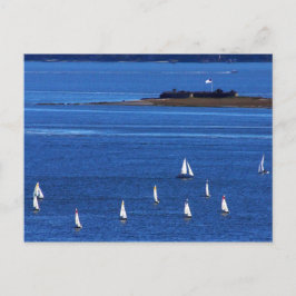 チャールストン港の美しい日！ ポストカード