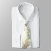 チャールストン港SC (1866年)のヴィンテージの地図 ネクタイ (タイ)